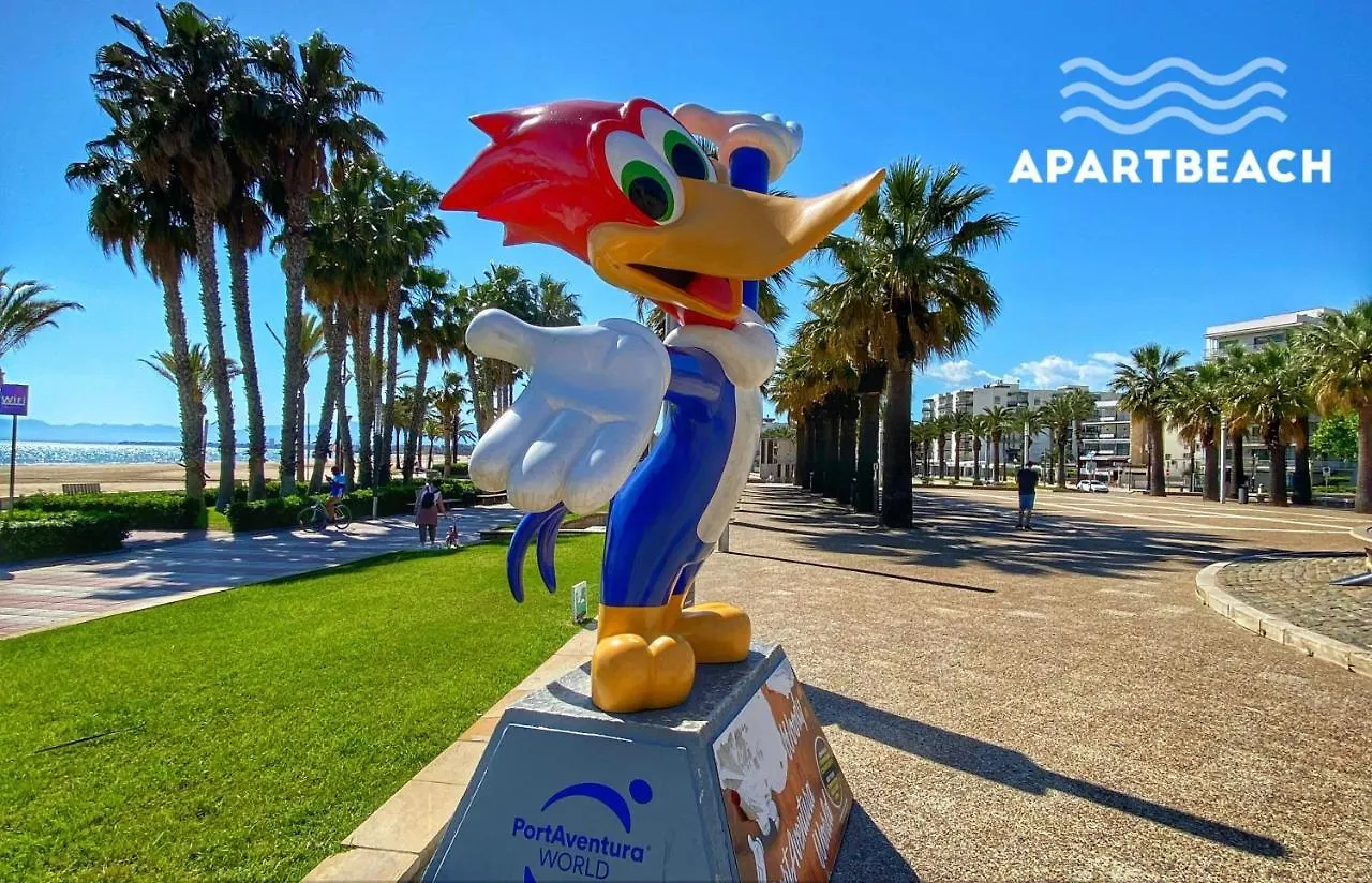 ApartBeach VANCOUVER Climatizado Piscina y Parquing Salou Appartement